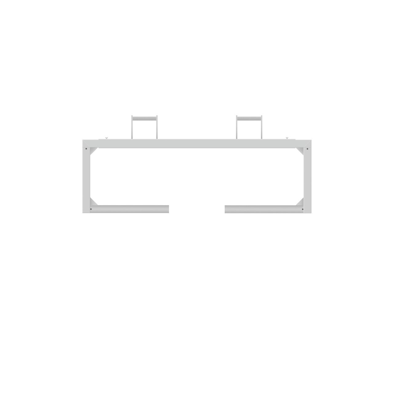 Silofolien Abroller klein für eine Folie, verzinkt